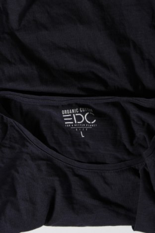 Γυναικεία μπλούζα Edc By Esprit, Μέγεθος L, Χρώμα Μπλέ, Τιμή 4,21 €