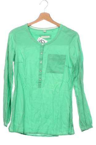 Дамска блуза Esprit, Размер XS, Цвят Зелен, Цена 19,94 лв.
