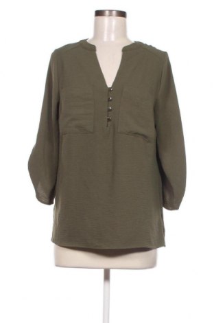 Дамска блуза F&F, Размер M, Цвят Зелен, Цена 9,38 лв.