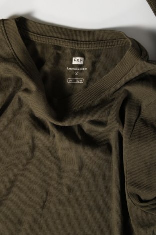 Дамска блуза F&F, Размер L, Цвят Зелен, Цена 9,76 лв.