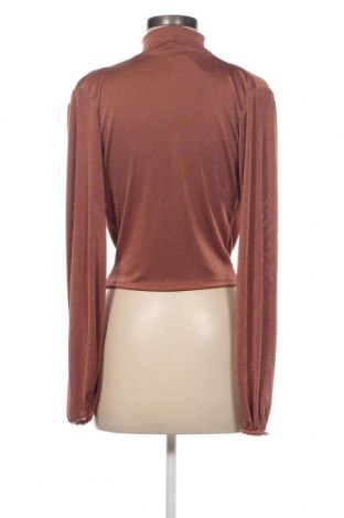 Дамска блуза Fashion nova, Размер S, Цвят Кафяв, Цена 7,75 лв.