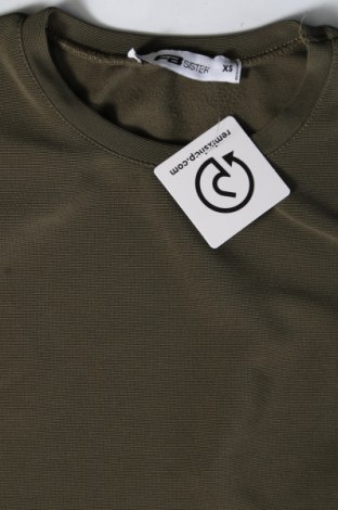 Дамска блуза Fb Sister, Размер XS, Цвят Зелен, Цена 3,80 лв.