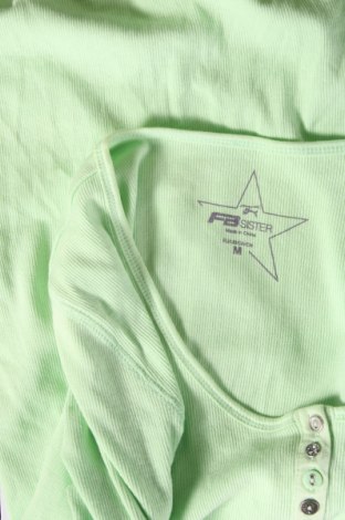 Дамска блуза Fb Sister, Размер M, Цвят Зелен, Цена 9,69 лв.