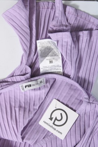 Дамска блуза Fb Sister, Размер XS, Цвят Лилав, Цена 23,46 лв.