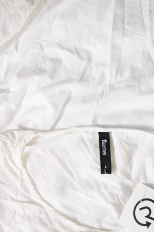 Γυναικεία μπλούζα Flame, Μέγεθος L, Χρώμα Λευκό, Τιμή 3,29 €