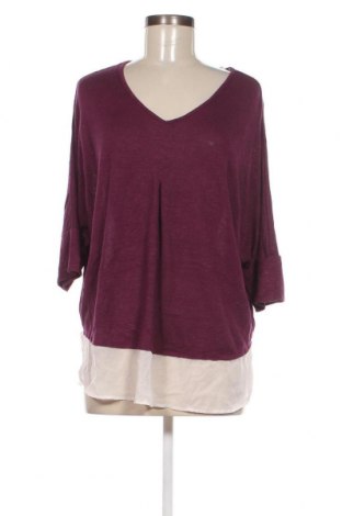 Γυναικεία μπλούζα George, Μέγεθος XL, Χρώμα Βιολετί, Τιμή 4,70 €