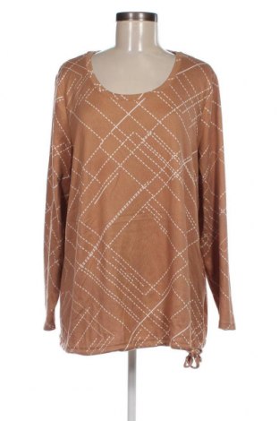 Дамска блуза Gina B, Размер XL, Цвят Кафяв, Цена 10,40 лв.