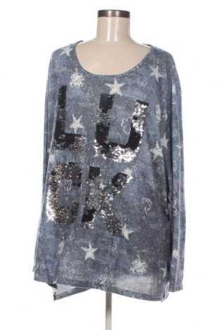 Γυναικεία μπλούζα Gina Benotti, Μέγεθος XXL, Χρώμα Μπλέ, Τιμή 3,06 €