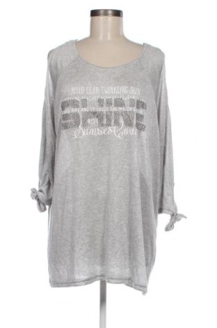 Γυναικεία μπλούζα Gina Benotti, Μέγεθος XXL, Χρώμα Γκρί, Τιμή 6,46 €