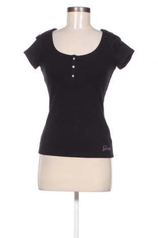 Дамска блуза Guess, Размер M, Цвят Черен, Цена 59,40 лв.