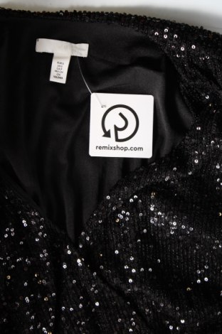 Γυναικεία μπλούζα H&M, Μέγεθος S, Χρώμα Μαύρο, Τιμή 8,11 €