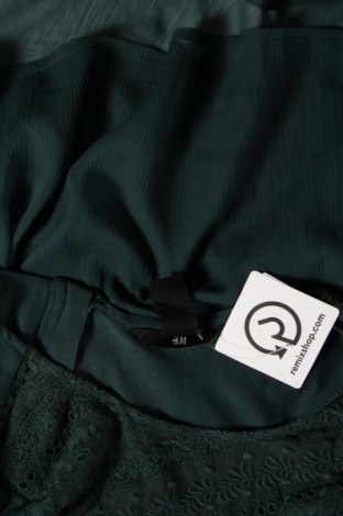 Дамска блуза H&M, Размер M, Цвят Зелен, Цена 9,12 лв.