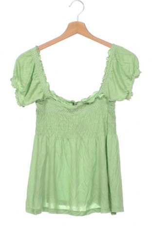 Γυναικεία μπλούζα H&M, Μέγεθος XS, Χρώμα Πράσινο, Τιμή 4,70 €