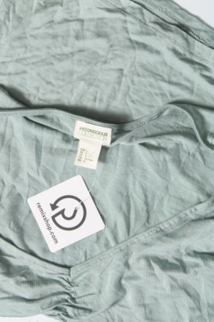Γυναικεία μπλούζα H&M Conscious Collection, Μέγεθος L, Χρώμα Πράσινο, Τιμή 5,88 €