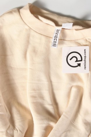 Γυναικεία μπλούζα H&M Divided, Μέγεθος S, Χρώμα Εκρού, Τιμή 2,82 €