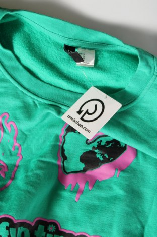 Γυναικεία μπλούζα H&M Divided, Μέγεθος M, Χρώμα Πράσινο, Τιμή 4,35 €