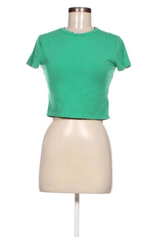 Дамска блуза H&M Divided, Размер L, Цвят Зелен, Цена 11,40 лв.