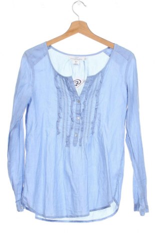Дамска блуза H&M L.O.G.G., Размер XS, Цвят Син, Цена 8,47 лв.