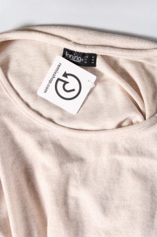 Damen Shirt Janina, Größe L, Farbe Beige, Preis 2,78 €