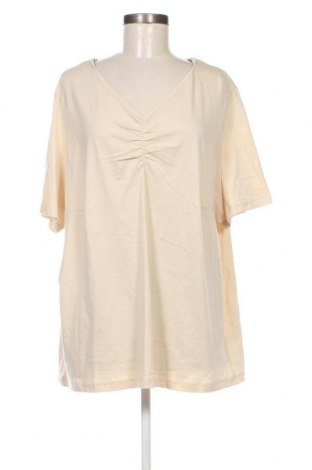 Γυναικεία μπλούζα Janina, Μέγεθος 3XL, Χρώμα  Μπέζ, Τιμή 19,18 €