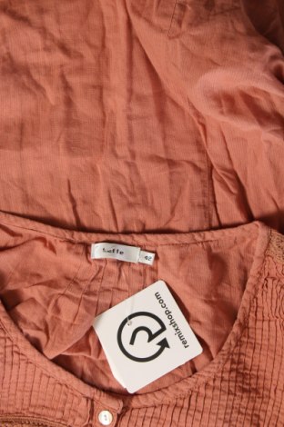 Γυναικεία μπλούζα Kaffe, Μέγεθος L, Χρώμα  Μπέζ, Τιμή 7,36 €