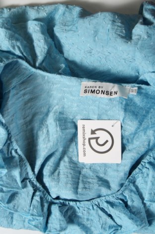 Дамска блуза Karen by Simonsen, Размер L, Цвят Син, Цена 53,89 лв.