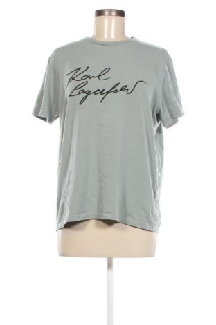 Damen Shirt Karl Lagerfeld, Größe L, Farbe Grün, Preis 51,35 €