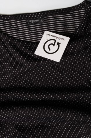 Дамска блуза Laura Torelli, Размер L, Цвят Черен, Цена 5,13 лв.