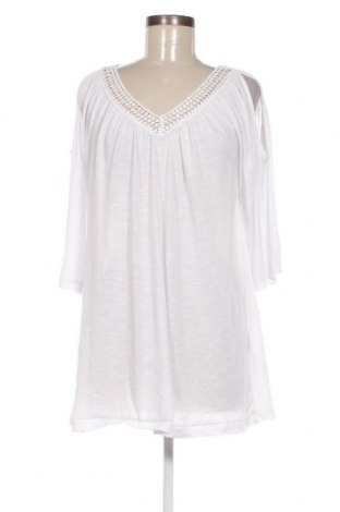 Дамска блуза Laura Torelli, Размер L, Цвят Бял, Цена 19,00 лв.