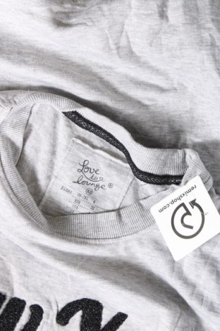 Damen Shirt Love To Lounge, Größe XXS, Farbe Grau, Preis 4,76 €