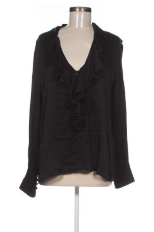 Дамска блуза Mango, Размер XL, Цвят Черен, Цена 61,94 лв.
