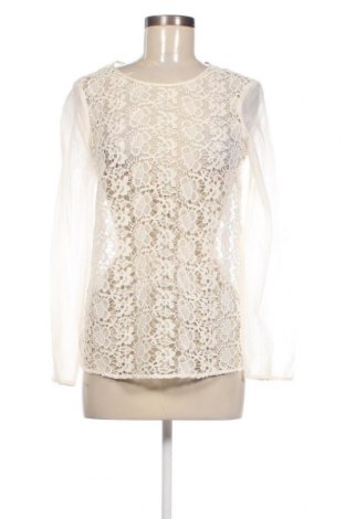 Дамска блуза Massimo Dutti, Размер S, Цвят Екрю, Цена 31,08 лв.