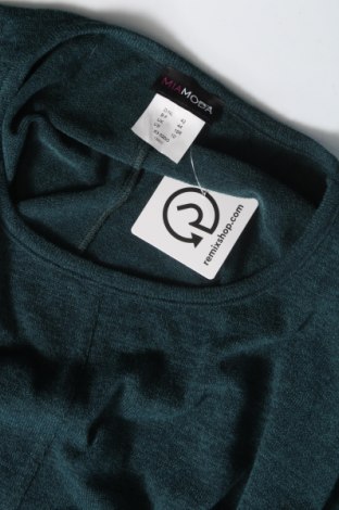 Γυναικεία μπλούζα Mia Moda, Μέγεθος L, Χρώμα Πράσινο, Τιμή 5,26 €