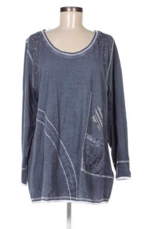 Γυναικεία μπλούζα Mia Moda, Μέγεθος XXL, Χρώμα Μπλέ, Τιμή 12,62 €