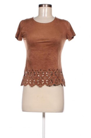 Γυναικεία μπλούζα Mim, Μέγεθος S, Χρώμα Καφέ, Τιμή 4,67 €