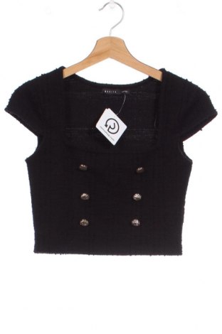 Γυναικεία μπλούζα Mohito, Μέγεθος XS, Χρώμα Μαύρο, Τιμή 10,00 €