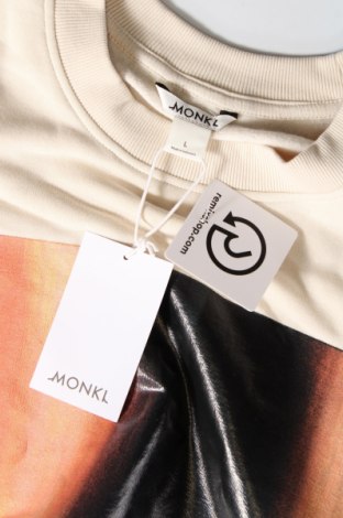 Damen Shirt Monki, Größe L, Farbe Beige, Preis 5,98 €