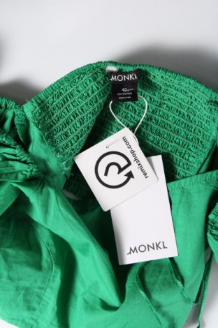 Bluză de femei Monki, Mărime M, Culoare Verde, Preț 19,74 Lei