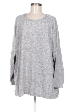 Γυναικεία μπλούζα Ms Mode, Μέγεθος XXL, Χρώμα Γκρί, Τιμή 3,53 €