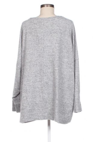 Γυναικεία μπλούζα Ms Mode, Μέγεθος XXL, Χρώμα Γκρί, Τιμή 4,70 €