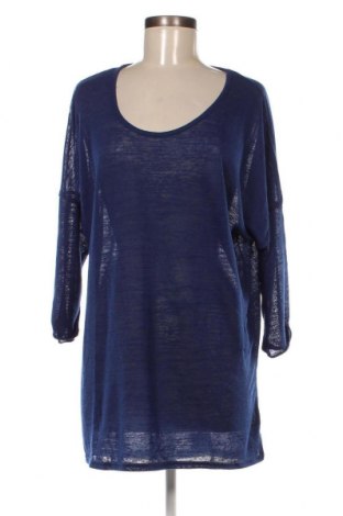 Γυναικεία μπλούζα Ms Mode, Μέγεθος XL, Χρώμα Μπλέ, Τιμή 4,70 €