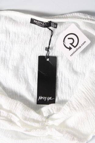 Γυναικεία μπλούζα Nasty Gal, Μέγεθος M, Χρώμα Λευκό, Τιμή 9,92 €
