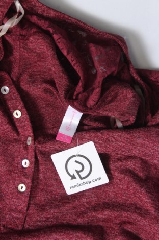 Γυναικεία μπλούζα No Boundaries, Μέγεθος L, Χρώμα Κόκκινο, Τιμή 3,53 €