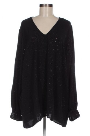 Γυναικεία μπλούζα ONLY Carmakoma, Μέγεθος 3XL, Χρώμα Μαύρο, Τιμή 13,04 €
