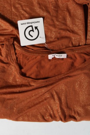Γυναικεία μπλούζα Orsay, Μέγεθος S, Χρώμα Καφέ, Τιμή 5,40 €
