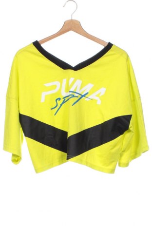 Γυναικεία μπλούζα PUMA, Μέγεθος XS, Χρώμα Πράσινο, Τιμή 10,99 €