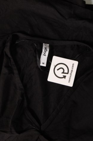 Γυναικεία μπλούζα Page One, Μέγεθος M, Χρώμα Μαύρο, Τιμή 3,06 €
