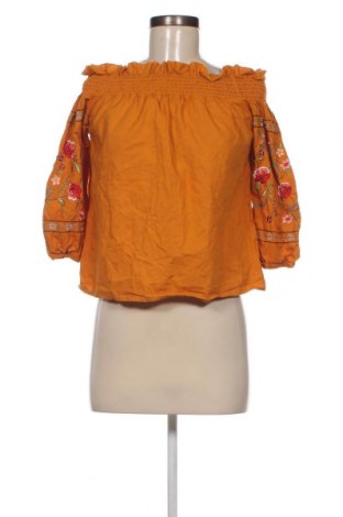 Damen Shirt Papaya, Größe M, Farbe Gelb, Preis 5,25 €
