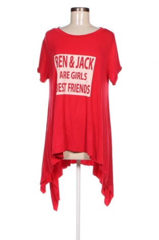 Γυναικεία μπλούζα Pause Jeans, Μέγεθος XL, Χρώμα Κόκκινο, Τιμή 10,43 €