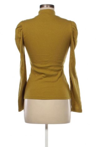 Γυναικεία μπλούζα Pieces, Μέγεθος S, Χρώμα Κίτρινο, Τιμή 1,86 €